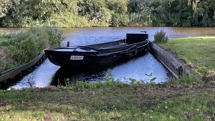 Der Hafen, aber leider ohne Torfkahn