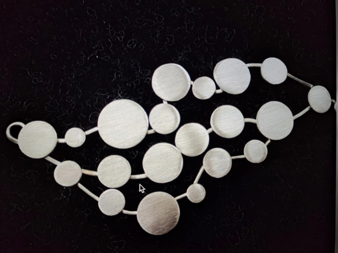 Brautschmuck fürs Haar in Silber