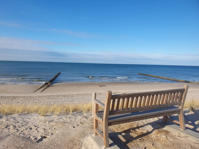Blick auf die Ostsee