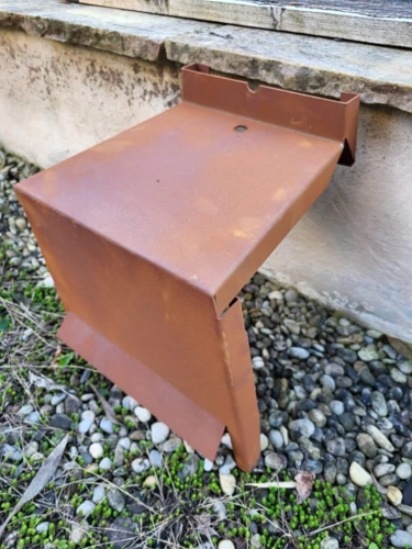 Edelrost Böschungstritte, Hangtritte