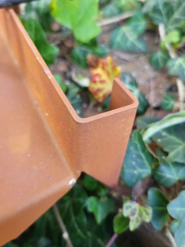 Edelrost Böschungstritte, Hangtritte