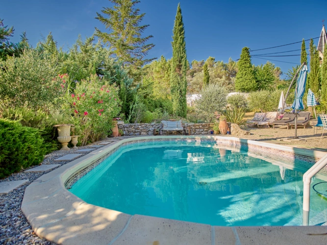 Pool im Garten