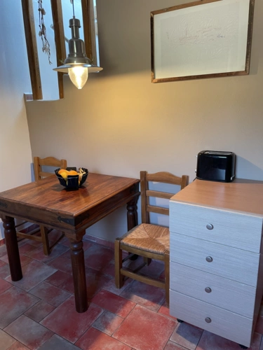 Kleiner Sitzplatz in der Küche